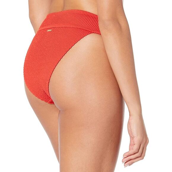 Billabong Women's XL Red Aloha Summer High Aruba Swim Bikini Bottom Beach A9-2 - Picture 2 of 9